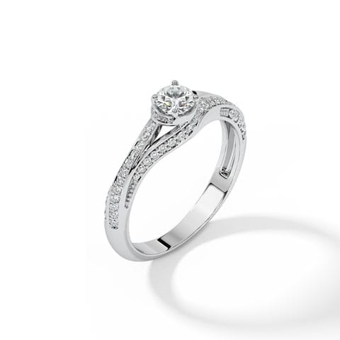 Amy Twine Solitaire Ring Amy Twine Solitaire Ring