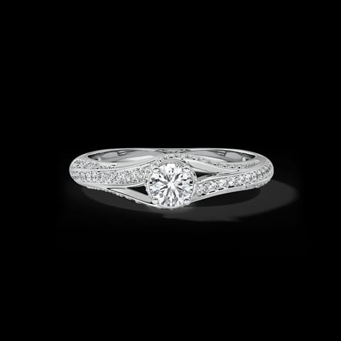 Amy Twine Solitaire Ring Amy Twine Solitaire Ring