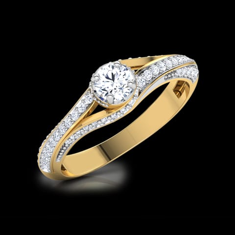 Amy Twine Solitaire Ring Amy Twine Solitaire Ring