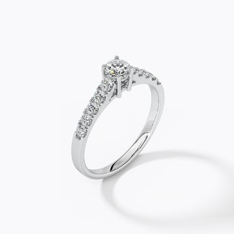 Aubrey Classic Solitaire Ring Aubrey Classic Solitaire Ring