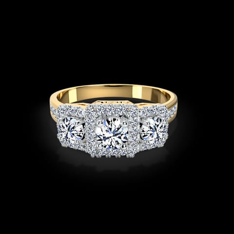 Jemma Quad Solitaire Ring Jemma Quad Solitaire Ring