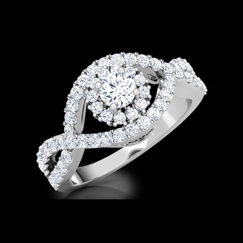 Aura Weave Solitaire Ring Aura Weave Solitaire Ring