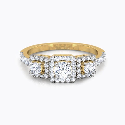 Beth Quad Solitaire Ring Beth Quad Solitaire Ring
