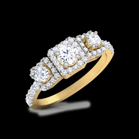 Beth Quad Solitaire Ring Beth Quad Solitaire Ring