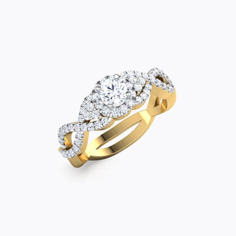 Lucy Weave Solitaire Ring Lucy Weave Solitaire Ring