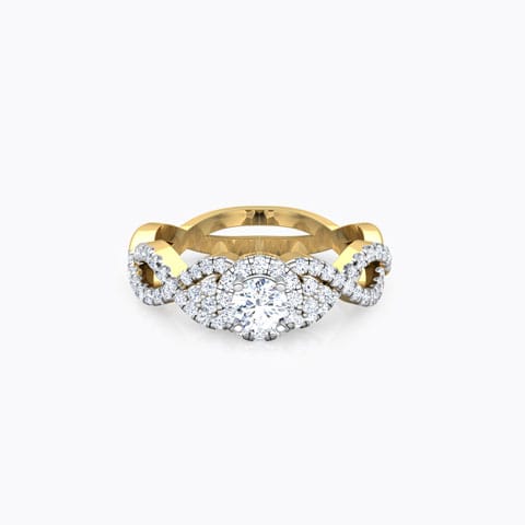 Lucy Weave Solitaire Ring Lucy Weave Solitaire Ring