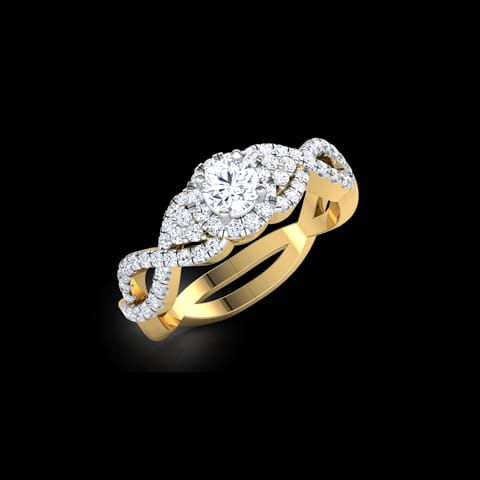 Lucy Weave Solitaire Ring Lucy Weave Solitaire Ring