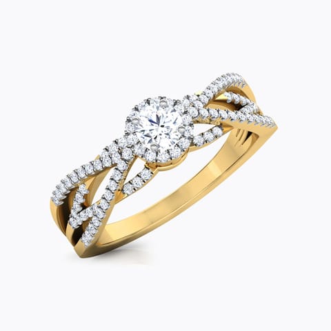 Nina Twine Solitaire Ring Nina Twine Solitaire Ring