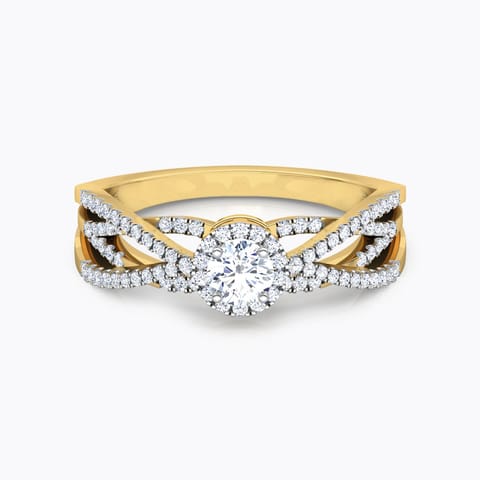 Nina Twine Solitaire Ring Nina Twine Solitaire Ring