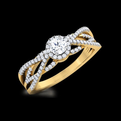 Nina Twine Solitaire Ring Nina Twine Solitaire Ring