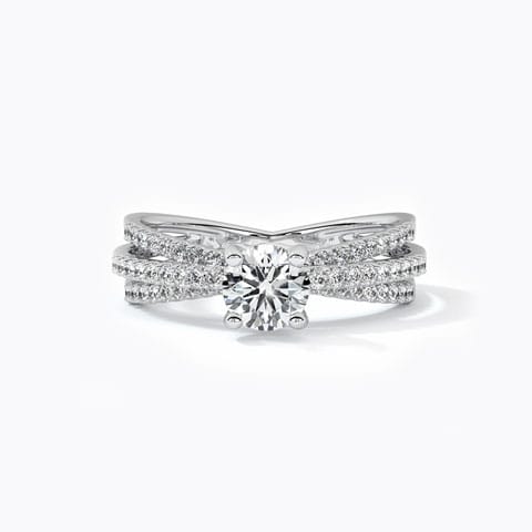 Serene Streaks Solitaire Ring Serene Streaks Solitaire Ring