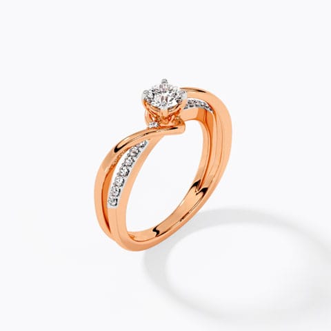 Tia Twine Solitaire Ring Tia Twine Solitaire Ring