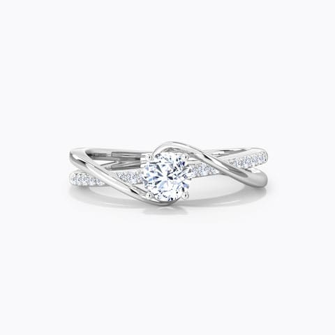 Tia Twine Solitaire Ring Tia Twine Solitaire Ring