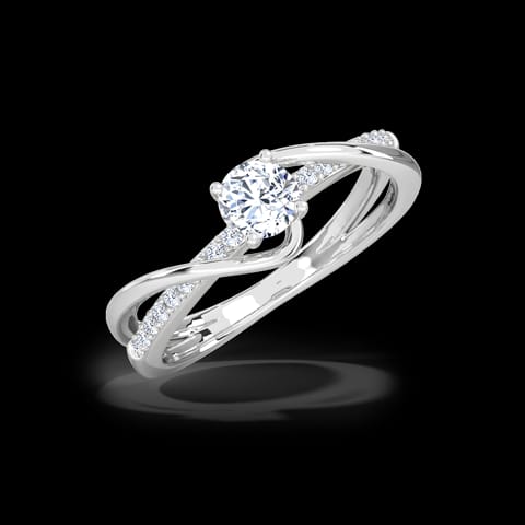 Tia Twine Solitaire Ring Tia Twine Solitaire Ring