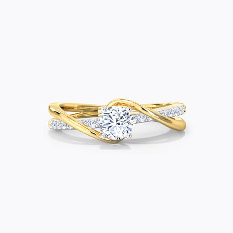 Tia Twine Solitaire Ring Tia Twine Solitaire Ring