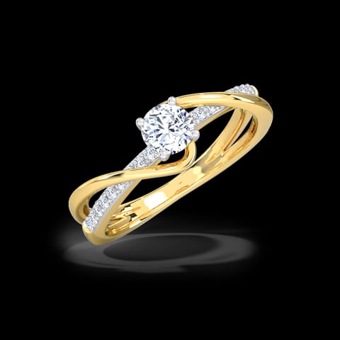 Tia Twine Solitaire Ring Tia Twine Solitaire Ring