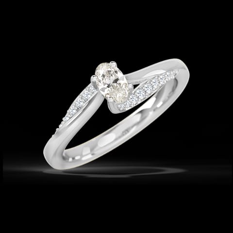Irsia Solitaire Ring