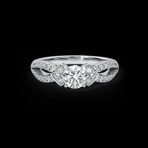 Rise Solitaire Ring Rise Solitaire Ring