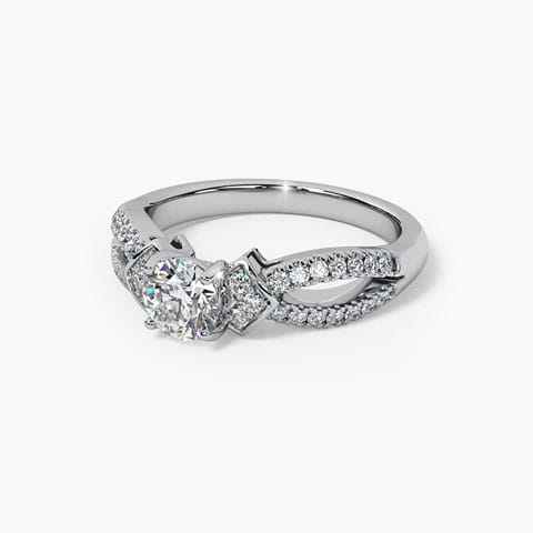 Rise Solitaire Ring Rise Solitaire Ring
