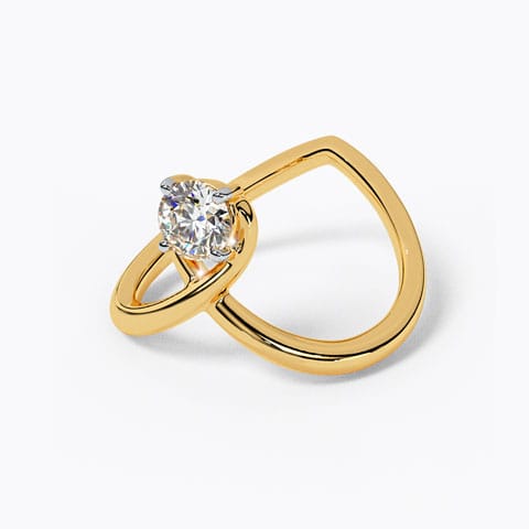 Leno Solitaire Ring