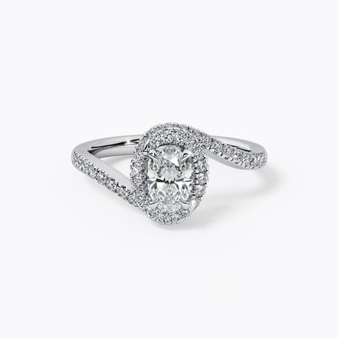 Oro Diamond Solitaire Ring