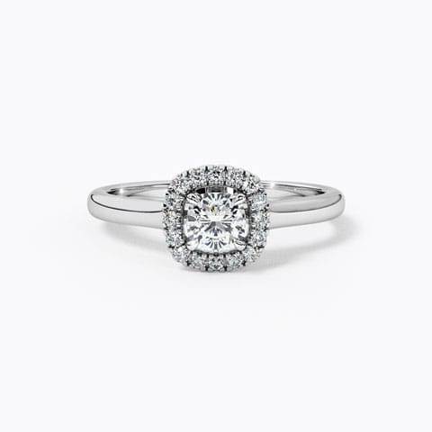 Quies Diamond Solitaire Ring