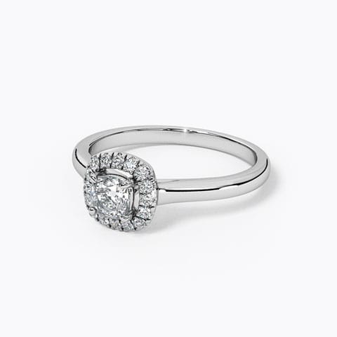 Quies Diamond Solitaire Ring