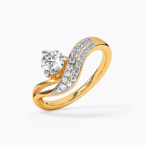 Serene Bliss Solitaire Ring