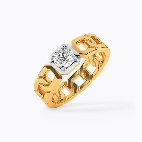 Jaxon Solitaire Ring For Men Jaxon Solitaire Ring For Men