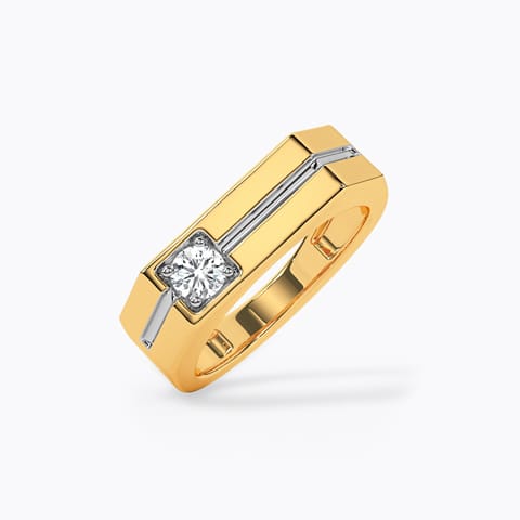 Steven Solitaire Ring for Men