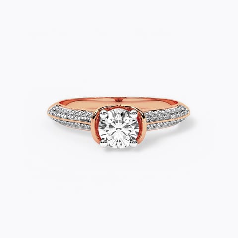 Serenity Shine Solitaire Ring