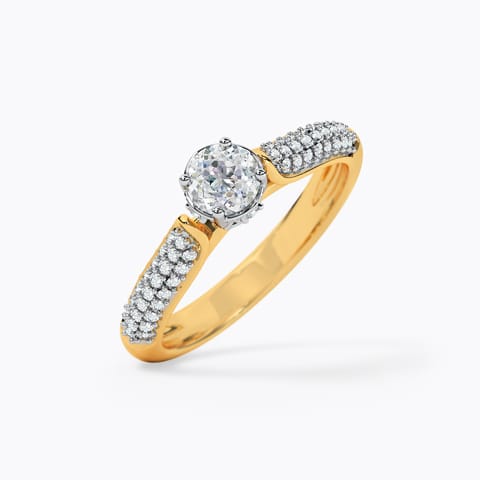 Infinite Glint 73 Cuts Solitaire Ring