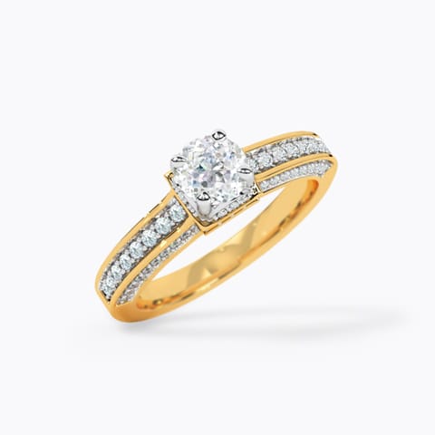 Starlit Radiance 73 Cuts Solitaire Ring Starlit Radiance 73 Cuts Solitaire Ring