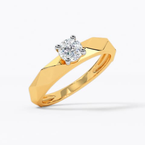 Noble Brilliance 73 Cuts Solitaire Ring