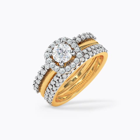 Gleaming Horizon 73 Cuts Solitaire Ring Gleaming Horizon 73 Cuts Solitaire Ring