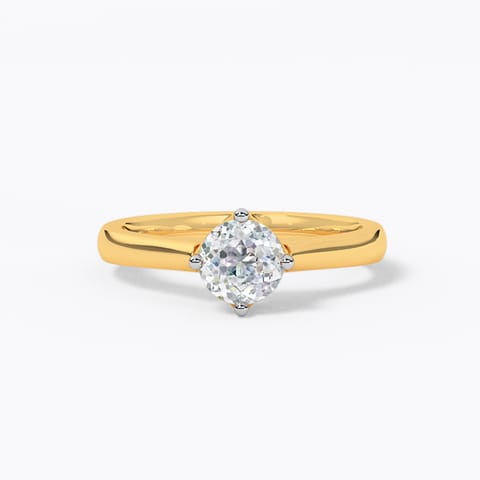 Serenity Spark 73 Cuts Solitaire Ring Serenity Spark 73 Cuts Solitaire Ring