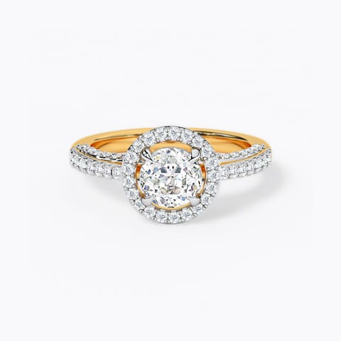 Radiant Solace 73 Cuts Solitaire Ring Radiant Solace 73 Cuts Solitaire Ring