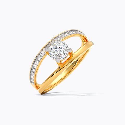 Ornate 73 Cuts Solitaire Ring Ornate 73 Cuts Solitaire Ring