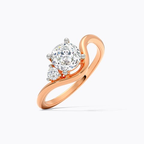 Meander 73 Cuts Solitaire Ring Meander 73 Cuts Solitaire Ring