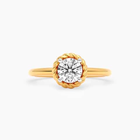 Blush Elegance Solitaire Ring Blush Elegance Solitaire Ring