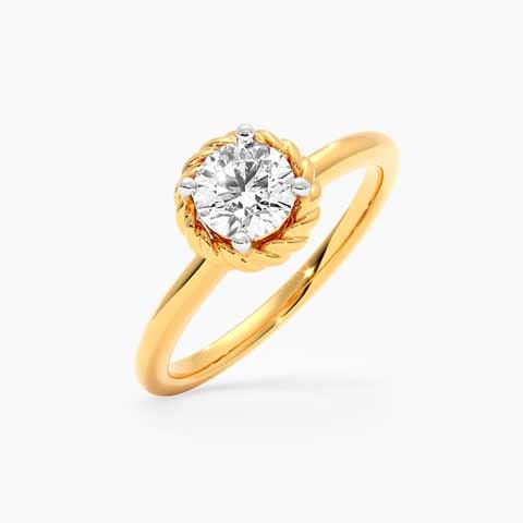 Blush Elegance Solitaire Ring Blush Elegance Solitaire Ring