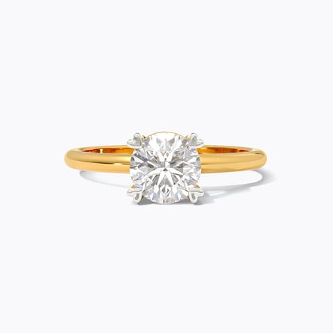 Forever Arc Solitaire Ring
