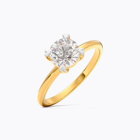Forever Arc Solitaire Ring