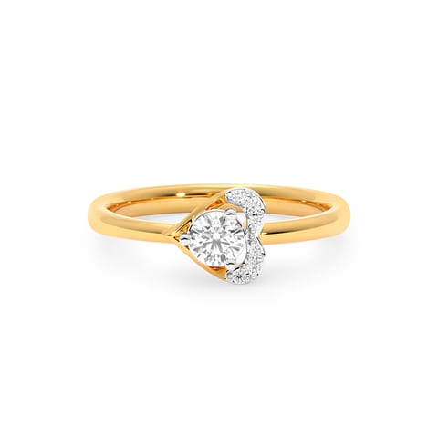 Heart Solitaire Ring Heart Solitaire Ring