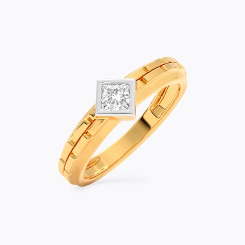 Gladiator Solitaire Ring for Men