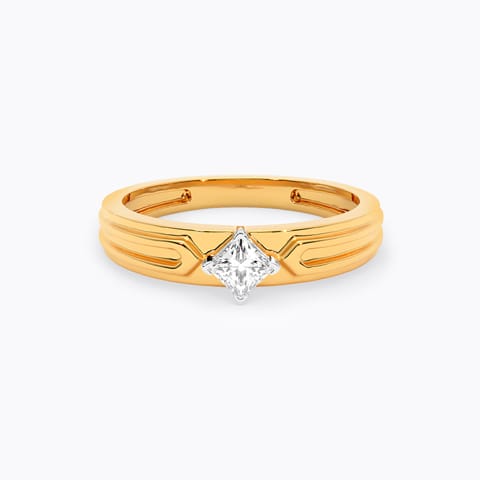 Spartan Solitaire Ring for Men