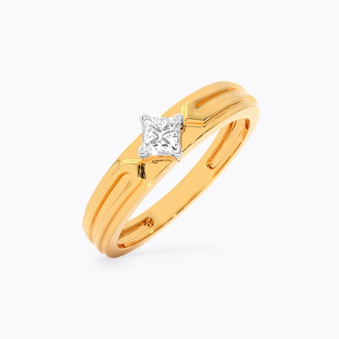 Spartan Solitaire Ring for Men