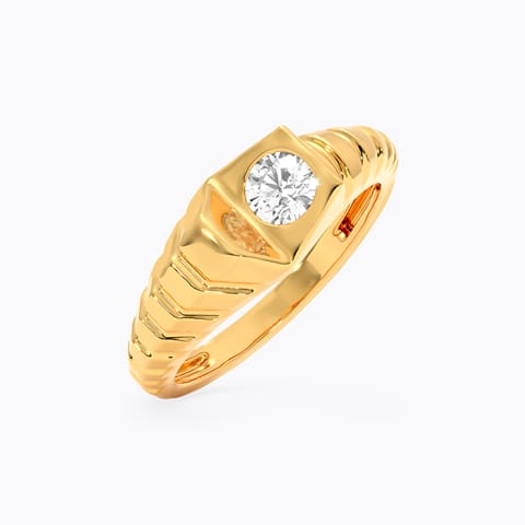 Paramount Solitaire Ring for Men