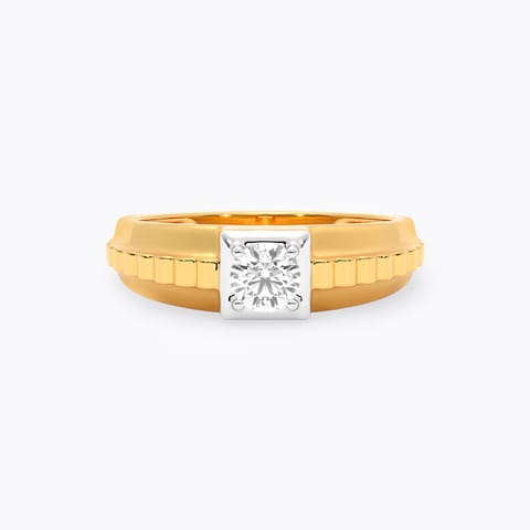 Stormbreaker Solitaire Ring for Men