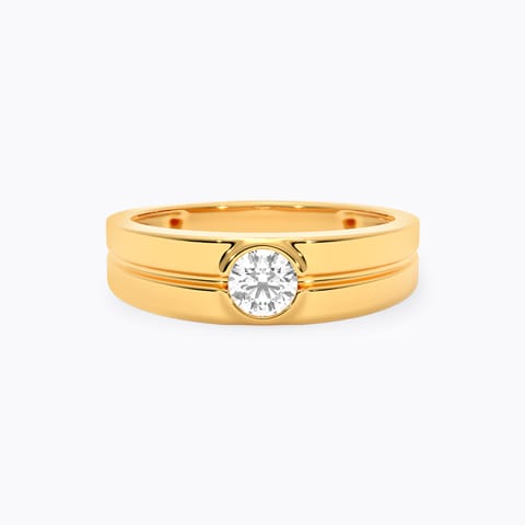 Trailblazer Solitaire Ring for Men